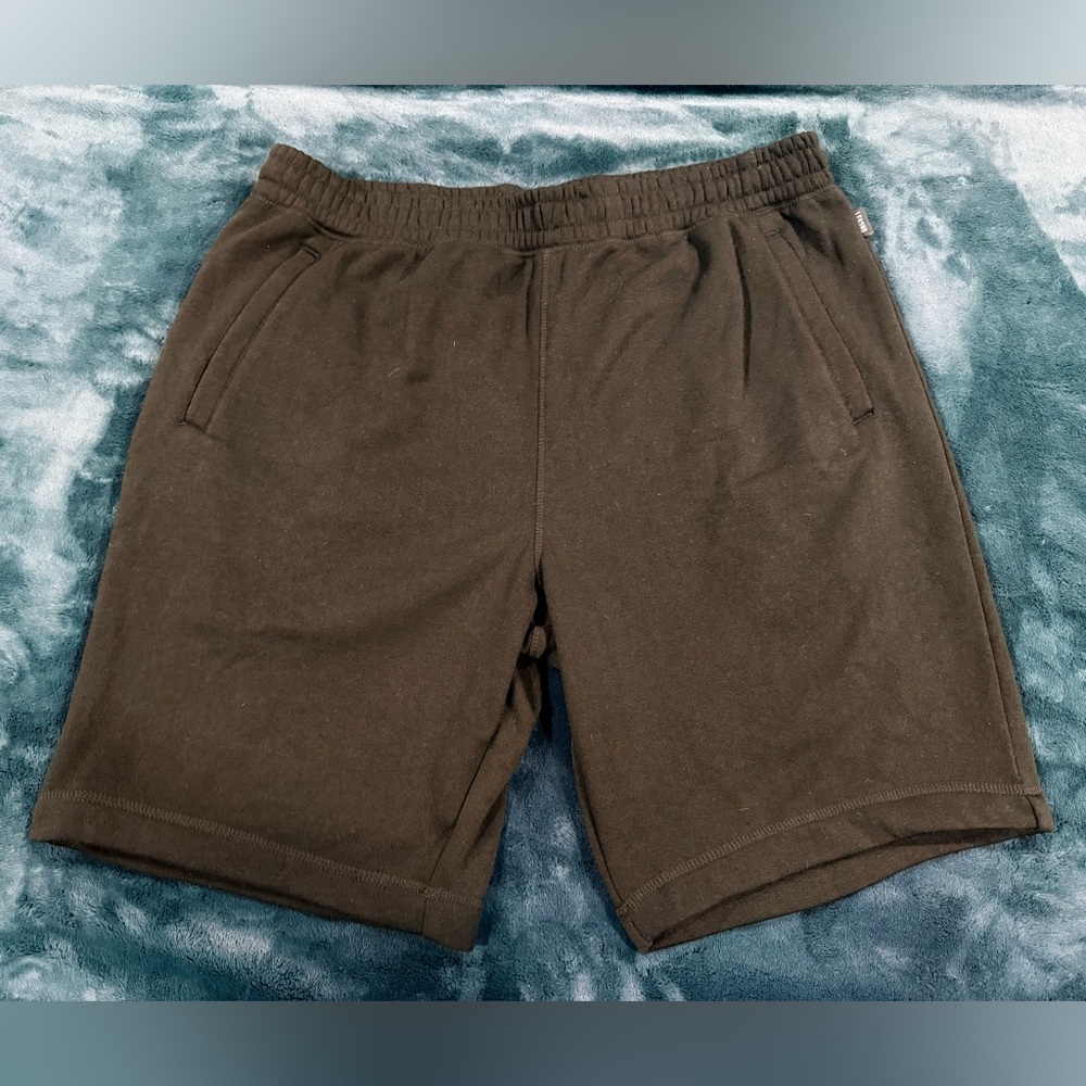 Men’s Leg3nd Black Drawstring Shorts, Size 2X